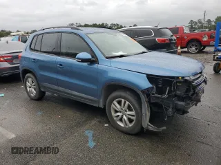 2017 Volkswagen Tiguan S with VIN WVGAV7AX7HW501479, listed as a Copart auction lot 56582705 with 157,414 mi miles and Clean Title. Bid and sale history available at DreamBid. Image 4.