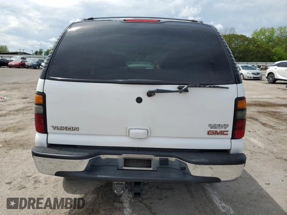 2004 GMC Yukon SLT with VIN 1GKEK13Z04R322837, listed as a Copart auction lot 54296425 with 157,603 mi miles and Salvage Title. Bid and sale history available at carsss.com. Image 6.