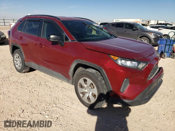 2019 Toyota RAV4 LE with VIN JTMH1RFV4KD512766, listed as a Copart auction lot 44188535 with 84,097 mi miles and Salvage Title. Bid and sale history available at carsss.com. Image 4.
