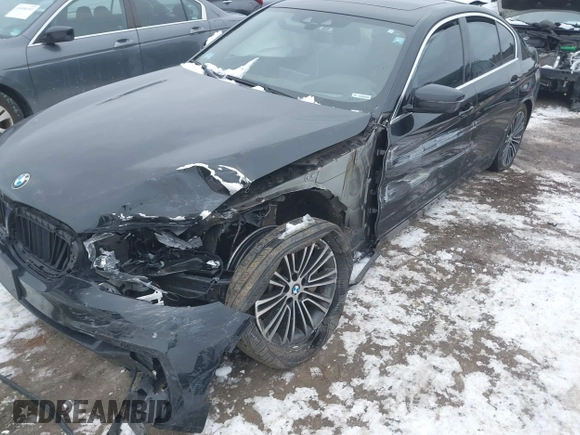 2019 BMW 5 Series 530i xDrive with VIN WBAJA7C50KWW27764, listed as a IAAI auction lot 41550455 with Not provided miles and . Bid and sale history available at DreamBid. Image 16.