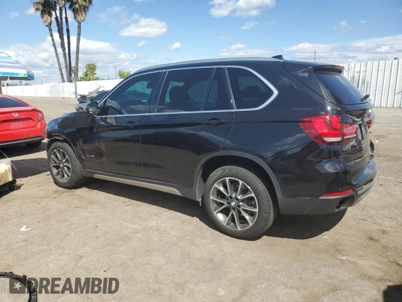 2017 BMW X5 sDrive35i with VIN 5UXKR2C39H0X03686, listed as a Copart auction lot 51159185 with 84,244 mi miles and Salvage Title. Bid and sale history available at carsss.com. Image 2.