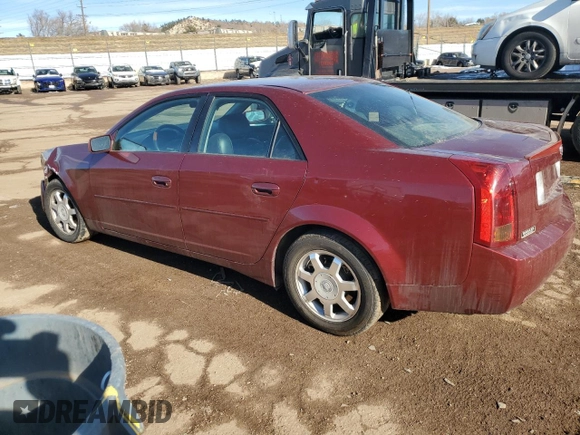 2003 Cadillac CTS with VIN 1G6DM57NX30138804, listed as a Copart auction lot 84503754 with 182,222 mi miles and Salvage Title. Bid and sale history available at carsss.com. Image 2.