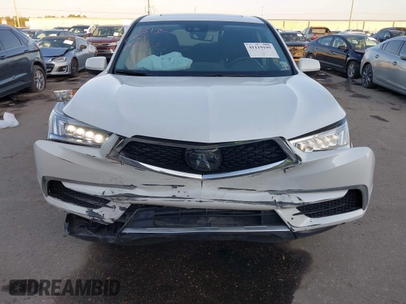 2020 Acura MDX w/Technology Pkg with VIN 5J8YD3H5XLL017482, listed as a IAAI auction lot 41119195 with 51,013 mi miles. Bid and sale history available at carsss.com. Image 6.