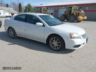2012 Mitsubishi Galant ES with VIN 4A32B3FF2CE010985, listed as a IAAI auction lot 42087191 with 173,149 mi miles. Bid and sale history available at carsss.com. Image 1.