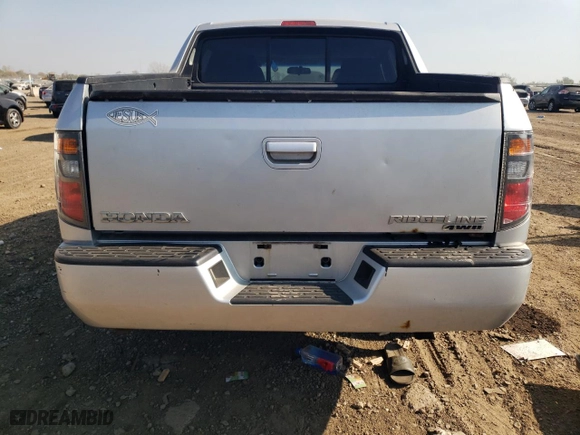2007 Honda Ridgeline RTS with VIN 2HJYK16427H550511, listed as a Copart auction lot 76819174 with 171,824 mi miles and Salvage Title. Bid and sale history available at carsss.com. Image 6.