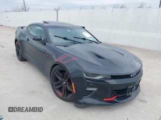2018 Chevrolet Camaro 2SS with VIN 1G1FH1R73J0106896, listed as a IAAI auction lot 41236059 with 77,406 mi miles and . Bid and sale history available at DreamBid. Image 1.