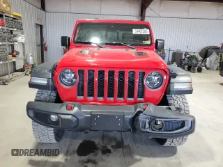 2020 Jeep Gladiator Rubicon z VIN 1C6JJTBG8LL155550, wystawiony jako Copart lot #53462305 z przebiegiem 34 276 mil mil oraz Szkoda całkowita • Salvage title. Historia ofert i sprzedaży dostępna na DreamBid. Obrazek 5.