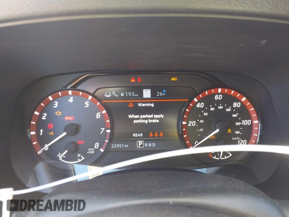 2023 Nissan Frontier SV with VIN 1N6ED1EK9PN655617, listed as a IAAI auction lot 41631837 with 70,000 mi miles and . Bid and sale history available at DreamBid. Image 7.