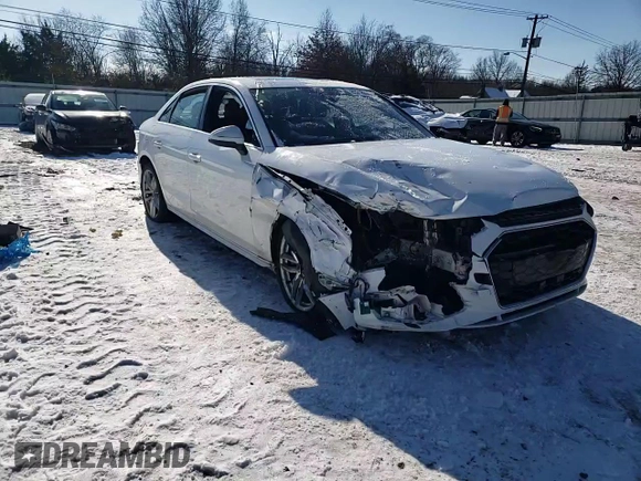 2020 Audi A4 Premium with VIN WAUDNAF45LN014208, listed as a Copart auction lot 89218695 with Not provided miles and Salvage title. Bid and sale history available at DreamBid. Image 11.