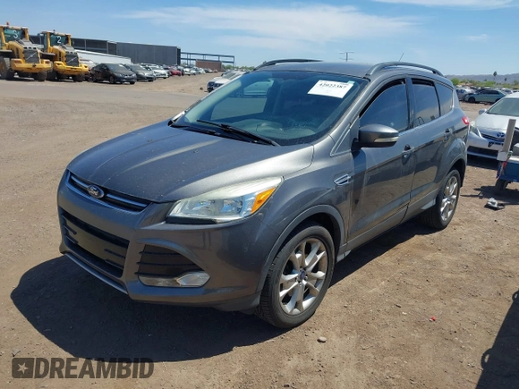 2013 Ford Escape SEL with VIN 1FMCU9H92DUB31689, listed as a IAAI auction lot 42022387 with 74,343 mi miles. Bid and sale history available at carsss.com. Image 2.
