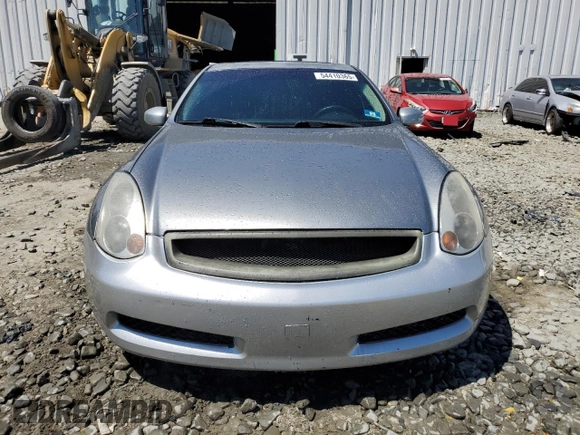 2003 Infiniti G35 w/Leather with VIN JNKCV54E33M207821, listed as a Copart auction lot 54410365 with 145,020 mi miles and Salvage Title. Bid and sale history available at DreamBid. Image 5.