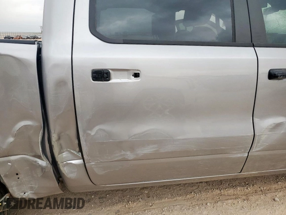 2025 Ram 1500 Lone Star with VIN 1C6SRFFPXSN534450, listed as a Copart auction lot 59370545 with 11,420 mi miles and Salvage title. Bid and sale history available at DreamBid. Image 10.