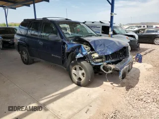 2003 Chevrolet TrailBlazer LT with VIN 1GNDS13SX32283585, listed as a Copart auction lot 65069794 with 194,832 mi miles and Salvage Title. Bid and sale history available at DreamBid. Image 4.