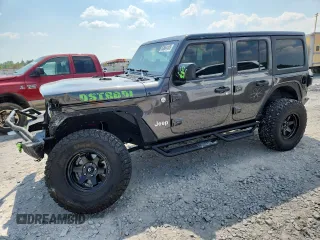 2018 Jeep Wrangler Unlimited Sport с VIN 1C4HJXDG6JW119864, выставлен на аукционе Copart как лот 63664105 с пробегом 51 247 миль миль и Списание • Salvage title. История ставок и продаж доступна на DreamBid. Изображение 1.