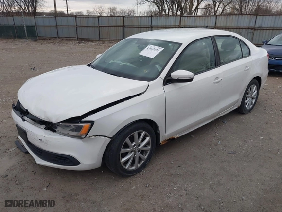 2011 Volkswagen Jetta Sedan SE w/Convenience with VIN 3VWDX7AJ0BM346446, listed as a IAAI auction lot 41845059 with 172,509 mi miles. Bid and sale history available at carsss.com. Image 18.