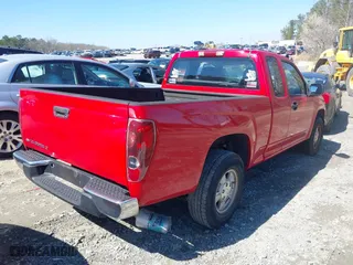 2007 Chevrolet Colorado LT w/1LT with VIN 1GCCS199678159020, listed as a IAAI auction lot 41782292 with 123,129 mi miles. Bid and sale history available at carsss.com. Image 4.