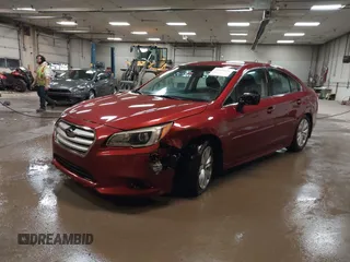 2016 Subaru Legacy Premium with VIN 4S3BNAC62G3040511, listed as a IAAI auction lot 41955433 with 141,635 mi miles and . Bid and sale history available at DreamBid. Image 2.