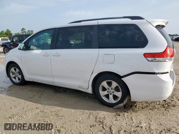 2014 Toyota Sienna LE AAS with VIN 5TDKK3DC0ES433847, listed as a Copart auction lot 63260025 with 160,130 mi miles and Salvage title. Bid and sale history available at DreamBid. Image 2.