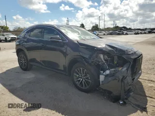 2023 Lexus NX with VIN 2T2GGCEZ9PC020598, listed as a Copart auction lot 44828055 with 11,732 mi miles and Salvage Title. Bid and sale history available at carsss.com. Image 4.
