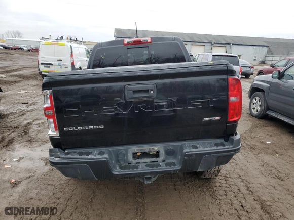 2022 Chevrolet Colorado 4WD ZR2 with VIN 1GCGTEEN5N1111166, listed as a Copart auction lot 85270164 with 60,564 mi miles and Non Repairable. Bid and sale history available at carsss.com. Image 6.