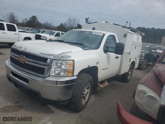 2012 Chevrolet Silverado 3500HD Work Truck with VIN 1GB3CZCG3CF192117, listed as a Copart auction lot 50023935 with NaN miles and Clean Title. Bid and sale history available at carsss.com. Image 1.