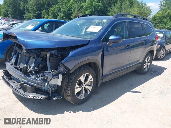 2021 Subaru Ascent Premium with VIN 4S4WMAFD6M3428461, listed as a IAAI auction lot 42450785 with 55,120 mi miles and . Bid and sale history available at DreamBid. Image 2.