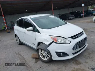 2013 Ford C-Max Energi SEL with VIN 1FADP5CU8DL541316, listed as a IAAI auction lot 41903448 with 216,474 mi miles. Bid and sale history available at carsss.com. Image 1.