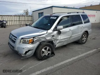 2007 Honda Pilot EX-L with VIN 5FNYF28557B037344, listed as a Copart auction lot 82451984 with 283,504 mi miles and Salvage Title. Bid and sale history available at carsss.com. Image 1.