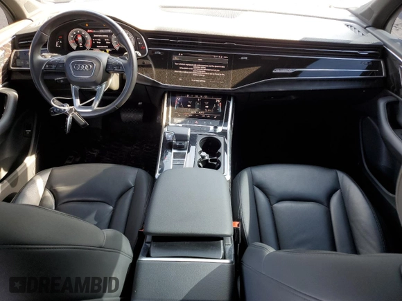 2021 Audi Q7 Premium Plus with VIN WA1LJAF73MD018781, listed as a Copart auction lot 54313365 with 113,209 mi miles and Salvage title. Bid and sale history available at DreamBid. Image 8.