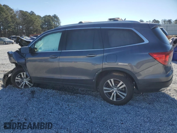 2017 Honda Pilot EX-L with VIN 5FNYF5H54HB041176, listed as a Copart auction lot 45532515 with Not Provided miles and Salvage Title. Bid and sale history available at carsss.com. Image 2.