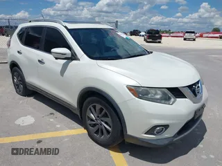 2016 Nissan Rogue SL with VIN 5N1AT2MT5GC820624, listed as a IAAI auction lot 42079149 with 127,723 mi miles. Bid and sale history available at carsss.com. Image 1.