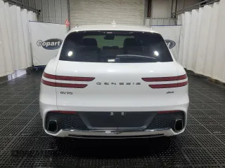 2025 Genesis GV70 2.5T with VIN 5NMMADTB1SH031960, listed as a Copart auction lot 60893135 with 7,218 mi miles and Salvage title. Bid and sale history available at DreamBid. Image 6.