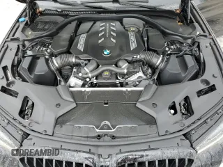 2022 BMW 5 Series M550i xDrive z VIN WBA13BK02NCH74485, wystawiony jako Copart lot #78734134 z przebiegiem 35 332 mil mil oraz Szkoda całkowita • Salvage title. Historia ofert i sprzedaży dostępna na DreamBid. Obrazek 12.