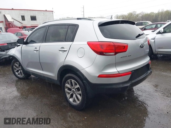 2014 Kia Sportage LX with VIN KNDPB3AC4E7582430, listed as a IAAI auction lot 41947229 with 140,680 mi miles. Bid and sale history available at carsss.com. Image 3.