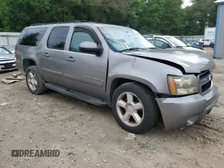 2007 Chevrolet Suburban LT with VIN 3GNFC16057G254007, listed as a Copart auction lot 57796855 with 158,225 mi miles and Salvage title. Bid and sale history available at DreamBid. Image 4.
