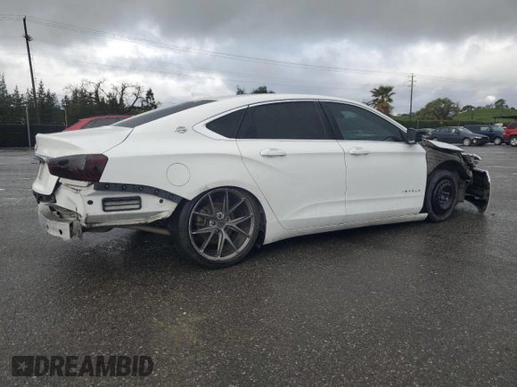2017 Chevrolet Impala LS with VIN 2G11Z5SA0H9136538, listed as a Copart auction lot 47505965 with 145,491 mi miles and Salvage Title. Bid and sale history available at DreamBid. Image 3.
