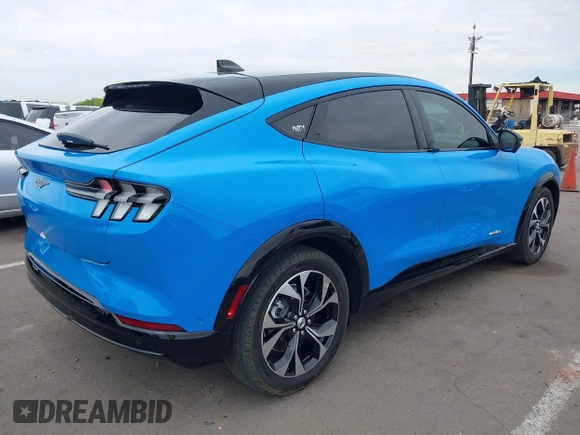2023 Ford Mustang Mach-E Premium with VIN 3FMTK3SU0PMA22110, listed as a IAAI auction lot 42014782 with 9,062 mi miles and . Bid and sale history available at DreamBid. Image 4.