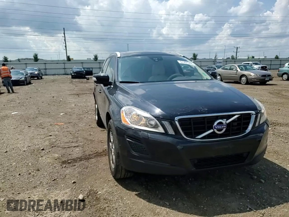 2012 Volvo XC60 PZEV with VIN YV4940DZ4C2302482, listed as a Copart auction lot 61491205 with 92,967 mi miles and Salvage title. Bid and sale history available at DreamBid. Image 13.