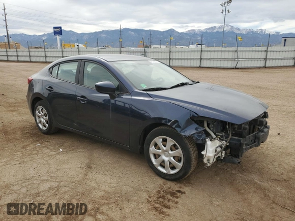 2015 Mazda 3 i Sport with VIN 3MZBM1U79FM193777, listed as a Copart auction lot 49738275 with 143,831 mi miles and Salvage Title. Bid and sale history available at carsss.com. Image 4.
