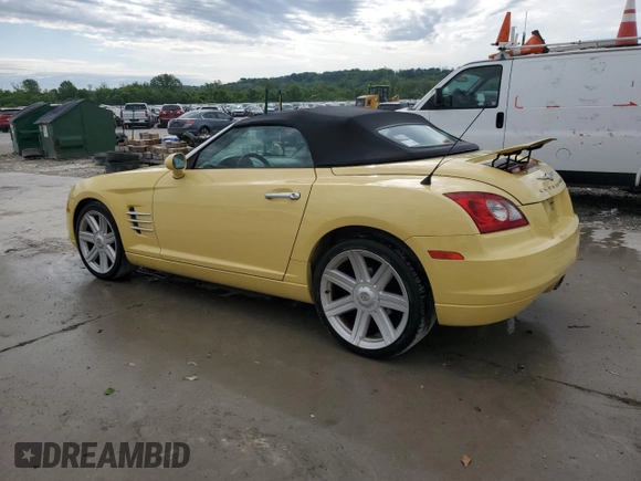 2005 Chrysler Crossfire Limited z VIN 1C3AN65L25X045357, wystawiony jako Copart lot #57453145 z przebiegiem 153 164 mil mil oraz Szkoda całkowita • Salvage title. Historia ofert i sprzedaży dostępna na DreamBid. Obrazek 2.