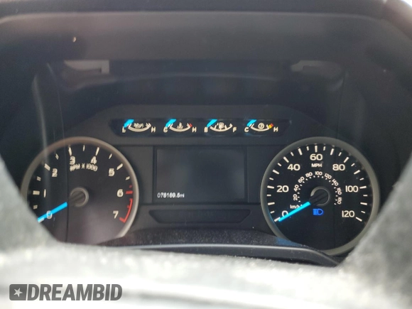 2016 Ford F-150 XLT with VIN 1FTEW1EF1GFB62329, listed as a Copart auction lot 58392935 with 76,169 mi miles and Salvage title. Bid and sale history available at DreamBid. Image 9.