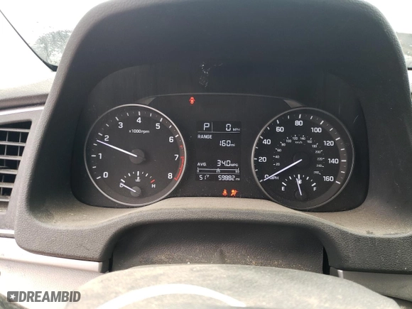 2018 Hyundai Elantra SE with VIN KMHD74LF1JU623329, listed as a Copart auction lot 50525305 with 59,882 mi miles and Salvage Title. Bid and sale history available at carsss.com. Image 9.