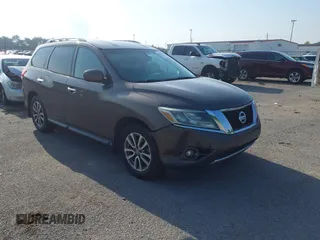 2015 Nissan Pathfinder S с VIN 5N1AR2MN7FC671003, выставлен на аукционе IAAI как лот 42447755 с пробегом 289 537 миль миль и . История ставок и продаж доступна на DreamBid. Изображение 1.