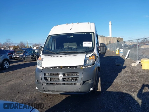 2017 Ram ProMaster Cargo with VIN 3C6TRVDGXHE505951, listed as a IAAI auction lot 41214244 with 285,962 mi miles. Bid and sale history available at carsss.com. Image 12.