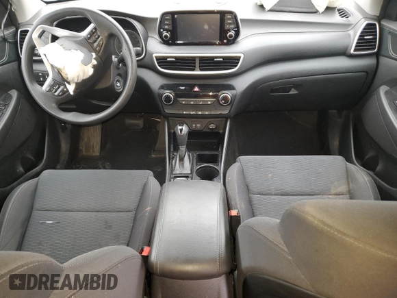 2019 Hyundai Tucson SE with VIN KM8J2CA46KU000559, listed as a Copart auction lot 45143875 with 0 mi miles and Salvage Title. Bid and sale history available at carsss.com. Image 8.