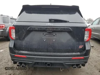 2022 Ford Explorer ST with VIN 1FM5K8GCXNGC46014, listed as a Copart auction lot 43247475 with 35,289 mi miles and Salvage Title. Bid and sale history available at carsss.com. Image 6.