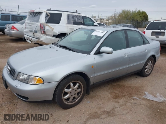 1998 Audi A4 с VIN WAUCB28D6WA189098, выставлен на аукционе IAAI как лот 41794487 с пробегом 145 089 миль миль и . История ставок и продаж доступна на DreamBid. Изображение 2.