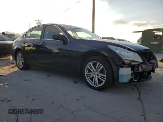 2012 Infiniti G25 x with VIN JN1DV6AR4CM861376, listed as a Copart auction lot 41479555 with 150,134 mi miles and Salvage Title. Bid and sale history available at DreamBid. Image 4.