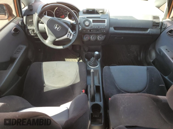 2008 Honda Fit Sport with VIN JHMGD37668S048115, listed as a Copart auction lot 53116275 with 114,050 mi miles and Clean Title. Bid and sale history available at carsss.com. Image 8.