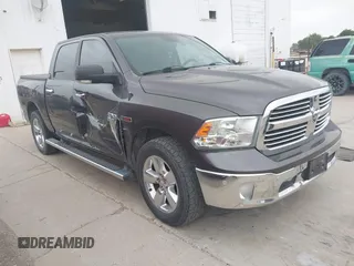 2015 Ram 1500 Big Horn with VIN 1C6RR6LM6FS621391, listed as a IAAI auction lot 42389278 with 61,853 mi miles and . Bid and sale history available at DreamBid. Image 1.